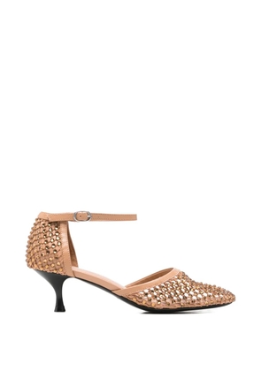 strategia shoes strass-embellished pumps - Neutrals