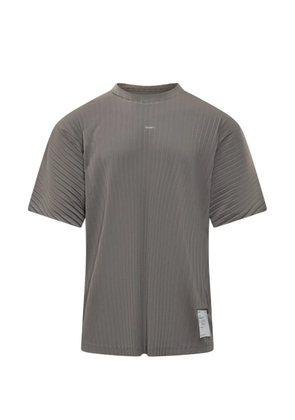 Satisfy AuraLite pleated T-shirt - Grey
