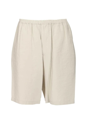 Emporio Armani elasticated-waist shorts - Neutrals