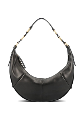 Saint Laurent Saharienne leather shoulder bag - Black