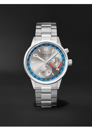 NOMOS Glashütte - Club Sport Neomatik Worldtimer Silver Automatic 40mm Stainless Steel Watch, Ref. No. 791 - Men - Silver