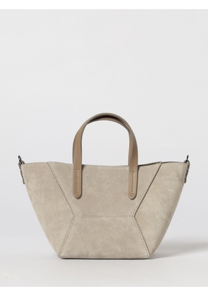 Handbag BRUNELLO CUCINELLI Woman color Ice