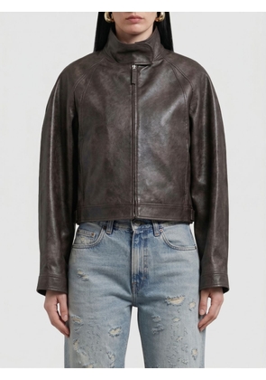 Jacket LOW CLASSIC Woman color Brown