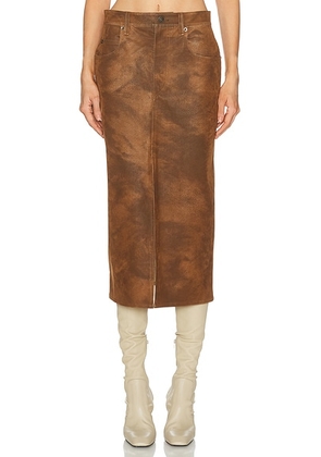 Isabel Marant Etoile Bisane Skirt in Brown - Brown. Size 38 (also in ).