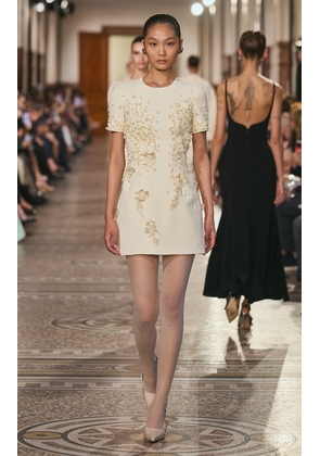 Georges Hobeika Embroidered Mini Dress - Moda Operandi