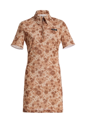 Miu Miu Floral Jersey Mini Dress - Moda Operandi