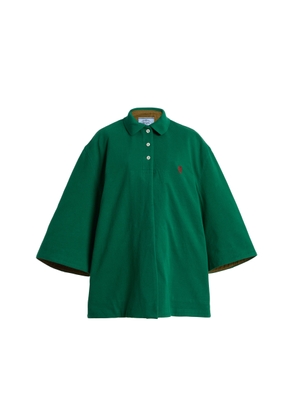 Prada Cotton Pique Polo Jacket - Moda Operandi