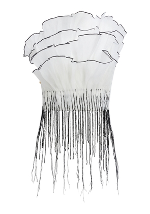 Aje Leigh Crinkled Organza Top - Moda Operandi