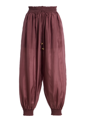 Zimmermann Aster Silk Harem Pants - Moda Operandi