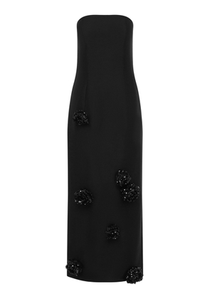 Leo Lin Rayna Embellished Wool-Blend Maxi Dress - Moda Operandi