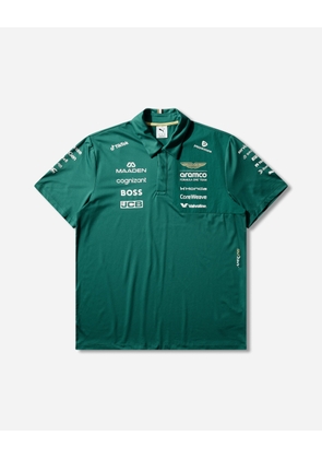 ASTON MARTIN ARAMCO F1 TEAM Replica Polo Green Lux