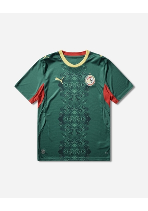 Men s Senegal 2026 Away Jersey Wild Green / Red