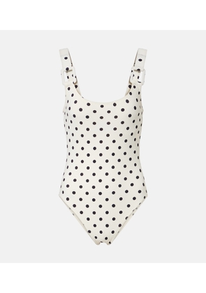 Karla Colletto Polka-dot swimsuit