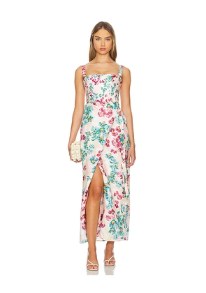 Agua by Agua Bendita Cinefila Maxi Dress in Multi. Size M. Also in L.