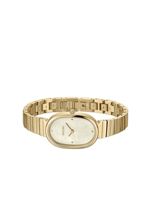 Breda Jane Watch in Metallic Gold.