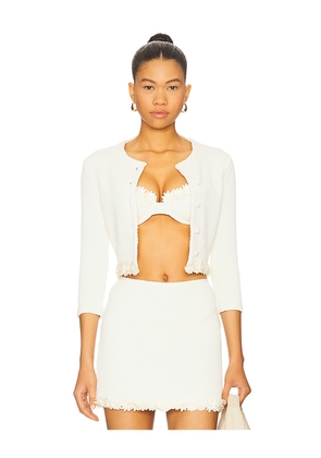 DEVON WINDSOR Harlan Jacket in Cream. Size M. Also in XS.