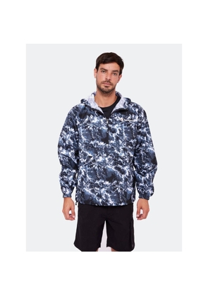 Champion Blue Polyester Bomber - L