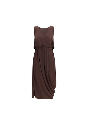 Lemaire Brown Viscose Casual Dress - M