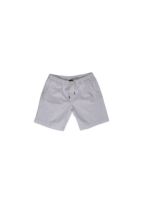 Refrigiwear White Cotton Bermuda Shorts - W40
