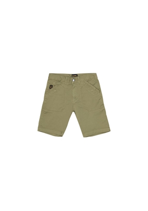 Refrigiwear Green Cotton Bermuda Shorts - W29
