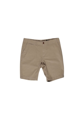 Superdry Beige Cotton Bermuda Shorts - W36