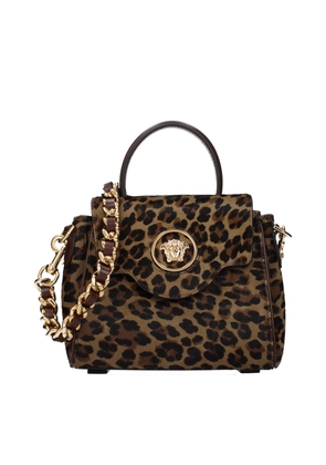 Versace Multicolor Horsehair Handbag