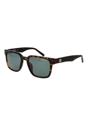 Fila Brown Cellulose Acetate Sunglasses