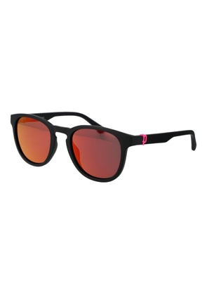 Police Black Plastic Sunglasses