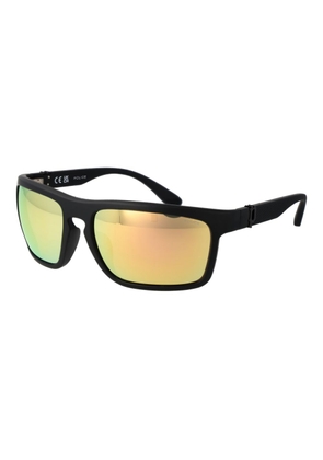 Police Black Plastic Sunglasses