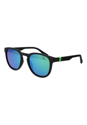 Police Black Plastic Sunglasses