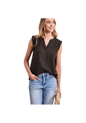 Street One Brown Cotton Blouse - 46