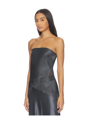 CAMI NYC Odessa Camisole in Metallic Silver. Size S. Also in XS, M, L, XL.
