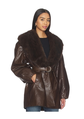 Ducie Nova Coat in Brown. Size M. Also in XS, L.