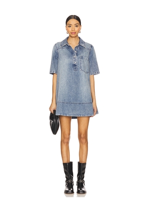 Free People Remino Denim Mini Dress in Blue. Size S. Also in M.