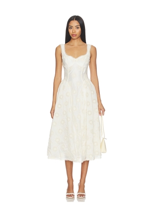 ASTR the Label Caerwyn Dress in Cream. Size XS. Also in S, M, L, XL.