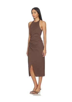 A.L.C. Sylvie Dress in Brown. Size 0. Also in 4, 8.