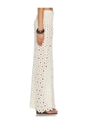 JBQ Maud Skirt in Cream. Size XS. Also in S, M, L, XL.