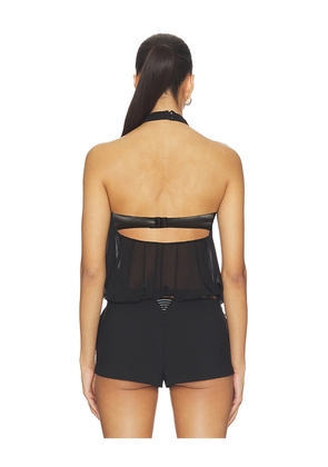 NIIHAI Midnight Top in Black. Size XS. Also in S, M, L, XL.