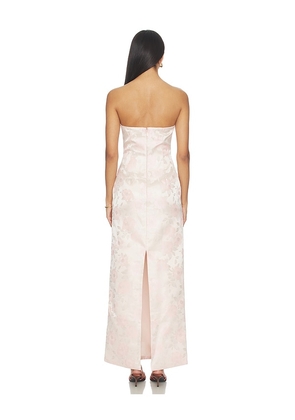 MORE TO COME Maiah Strapless Maxi Dress in Rose. Size XXS. Also in XS, S, M.