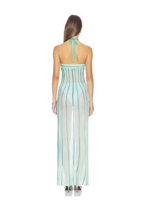 Missoni Long Cover Up Dress in Teal. Size S. Also in M.