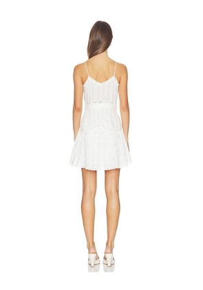 LoveShackFancy Sibelle Dress in Ivory. Size 00. Also in 0, 2, 4, 6, 8, 10, 12.