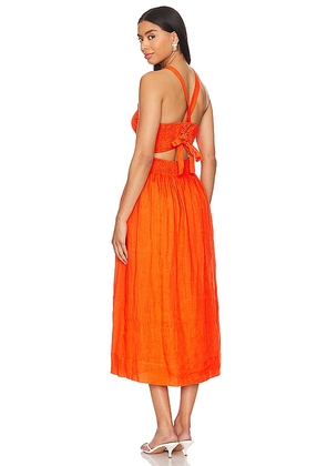 Rue Sophie Ryani Dress in Orange. Size M. Also in L.