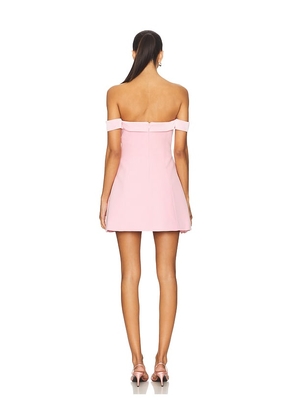 Runaway The Label Ebony Mini Dress in Blush. Size L. Also in XS, S.