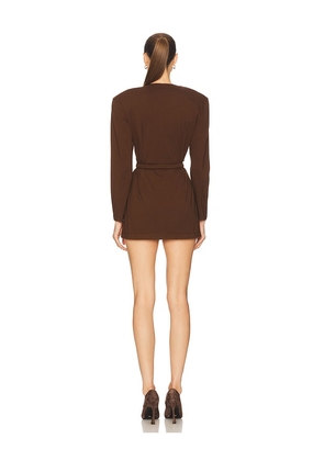 Rowen Rose Mini Cardigan in Brown. Size 36/2. Also in 38/4.
