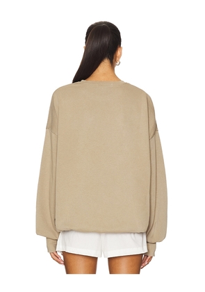 The Laundry Room Horseshoe Patchwork Jump Jumper in Taupe. Size M. Also in S, XS, L.