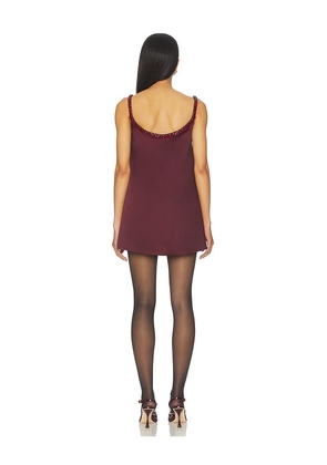 retrofete Reilly Dress in Burgundy. Size L. Also in XL.