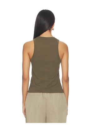 Sold Out NYC The Not So Basic Tank in Olive. Size XS. Also in S, M, L.