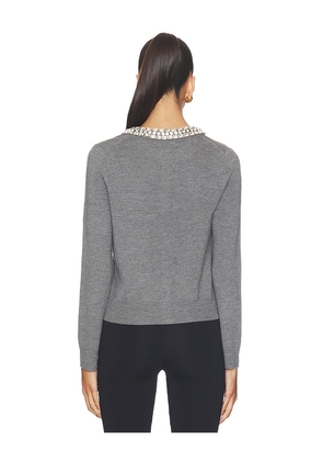 Veronica Beard Daro Cardigan in Grey. Size XL. Also in XS, L.