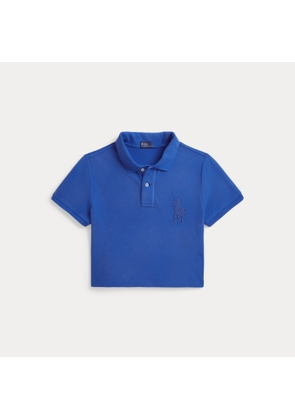 Beaded Big Pony Polo Shirt