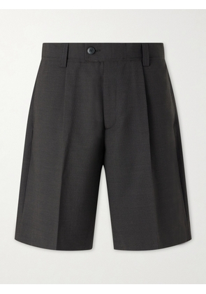 mfpen - Straight-Leg Wool Shorts - Men - Black - S